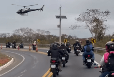 2º Moto Encontro Agosto Lilás leva mais de mil motoqueiros às ruas em defesa das&nbsp;mulheres