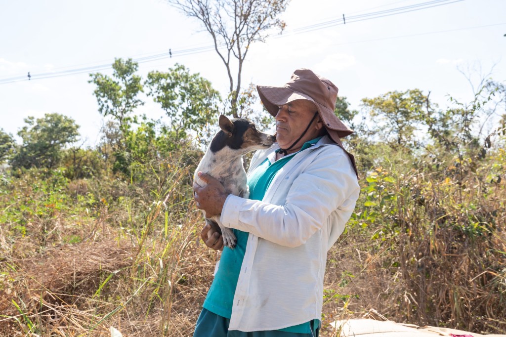 Prefeitura de Cuiabá resgata cadela e filhotes abandonados no Santa&nbsp;Terezinha