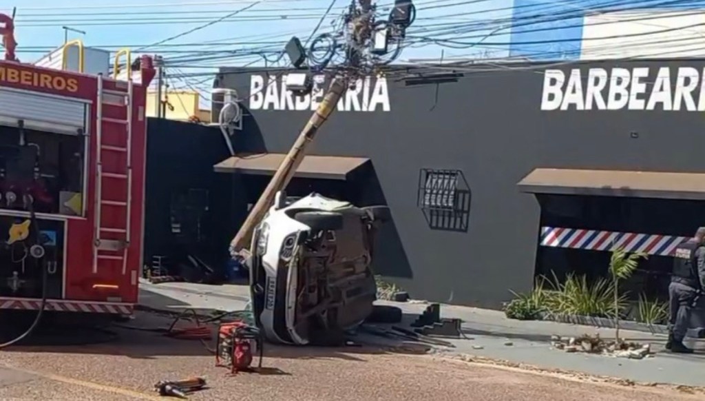 Acidente deixa duas vítimas fatais no CPA 1, em Cuiabá. Veja o&nbsp;vídeo