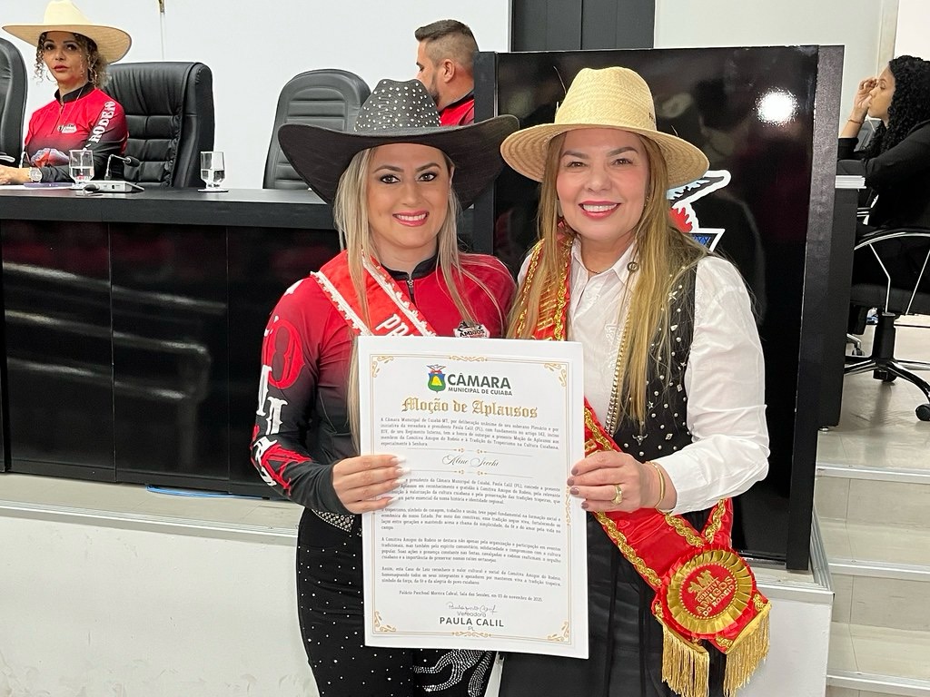 Comitiva Amigos do Rodeio é homenageada por manter viva a cultura sertaneja em&nbsp;Cuiabá