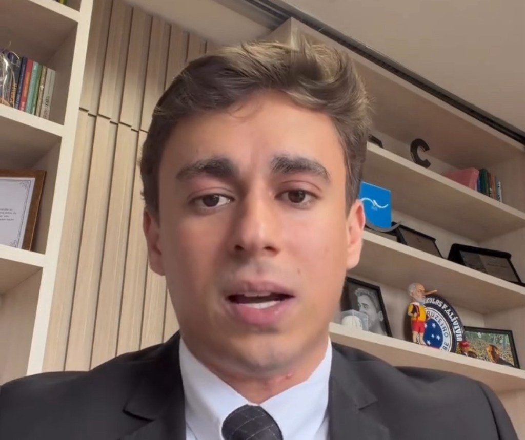 Nikolas Ferreira reforça importância da família e defende 15 dias de licença‑paternidade. Veja o&nbsp;vídeo