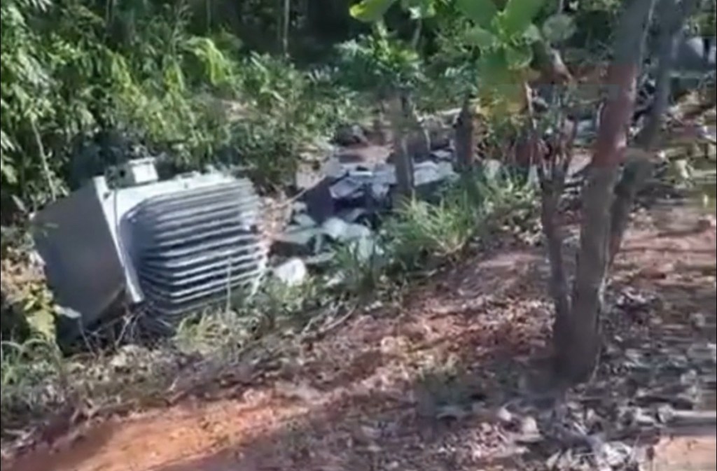 Transformadores destruídos provocam apagões na Avenida das Torres. Veja o&nbsp;vídeo