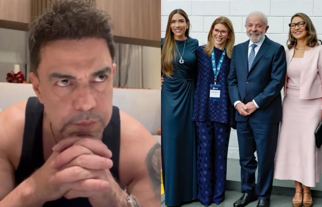 Zezé Di Camargo anuncia fim de parceria com SBT após evento com Lula. Veja o&nbsp;vídeo