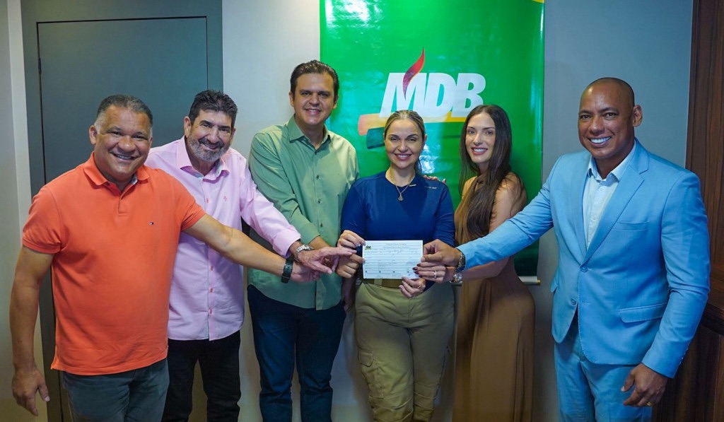 Vice-prefeita Vânia Rosa deixa o Novo e oficializa filiação ao&nbsp;MDB